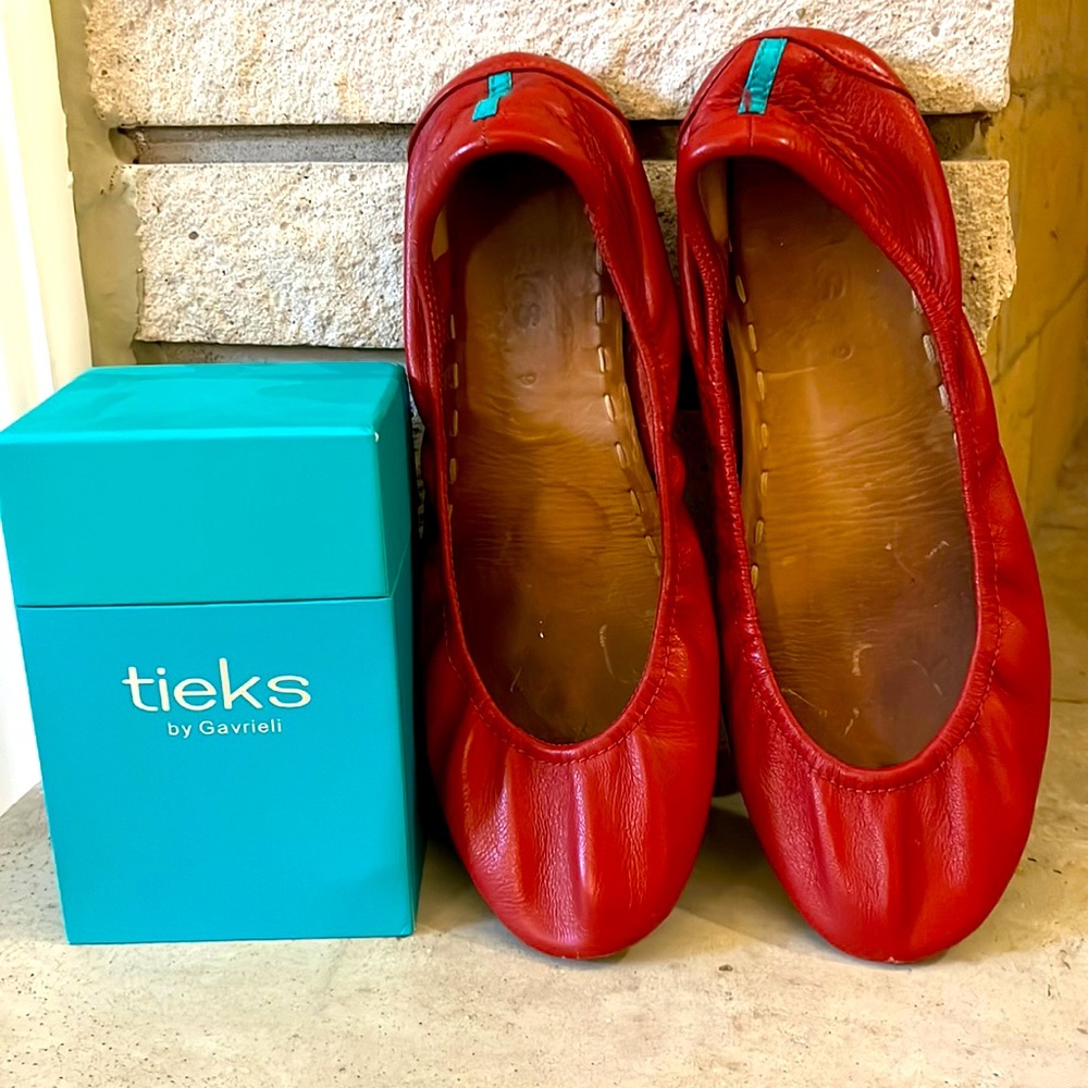 Cardinal Size 9 Tieks - Used in good condition.